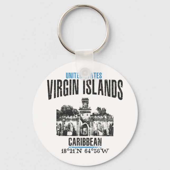 Virgin Islands Keychain (Front)