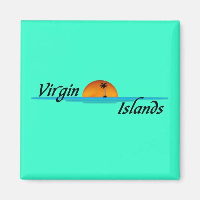 Virgin Islands Magnet (Front)