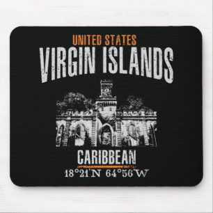 Virgin Islands Mouse Pad
