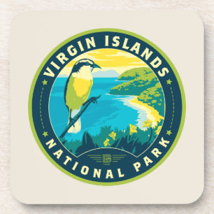 Virgin Islands National Park Beverage Coaster