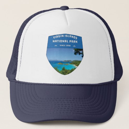 Virgin Islands National Park Classic Vintage Retro Trucker Hat