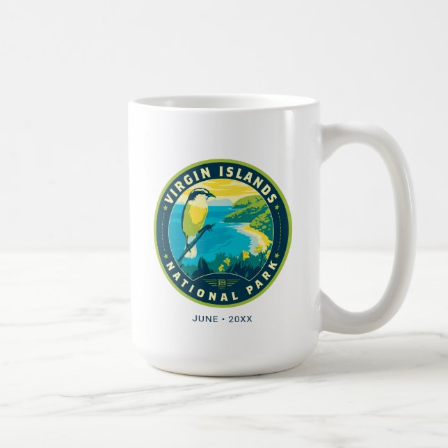 Virgin Islands National Park Coffee Mug (Right)