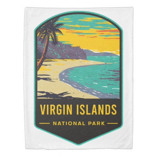 Virgin Islands National Park Duvet Cover