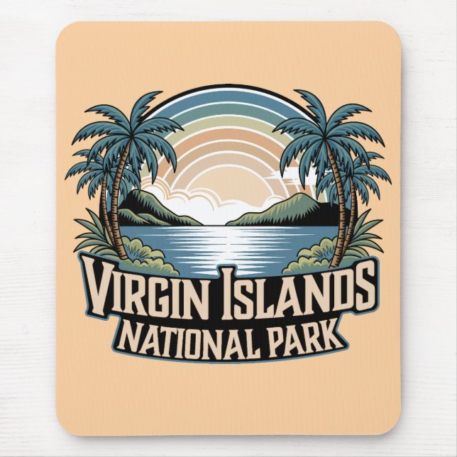 Virgin Islands National Park Mouse Pad (Front)