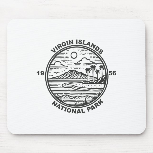 Virgin Islands National Park  Mouse Pad (Front)