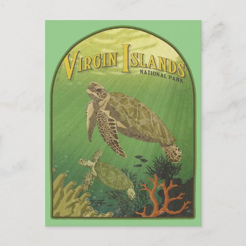  Virgin Islands National Park Postcard