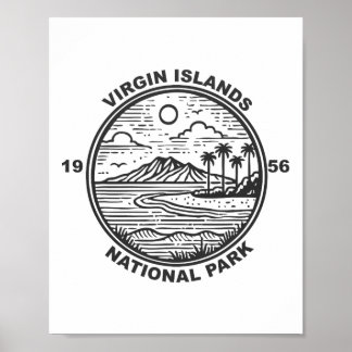 Virgin Islands National Park Poster