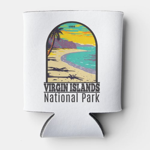Virgin Islands National Park Trunk Bay Beach Can Cooler