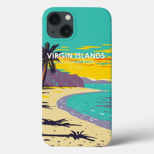 Virgin Islands National Park Trunk Bay Beach  iPhone 13 Case