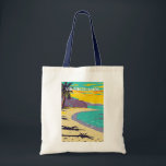 Virgin Islands National Park Trunk Bay Beach  Tote Bag<br><div class="desc">Virgin Islands vector artwork design. The park occupies the majority of St. John,  one of the U.S. Virgin Islands.</div>