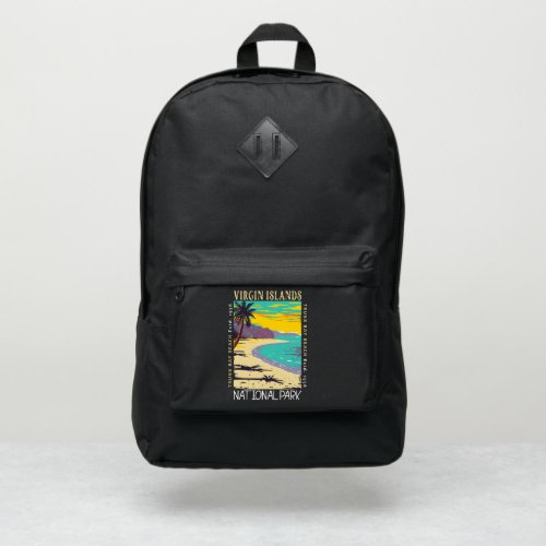 Virgin Islands National Park Trunk Bay Distressed Port Authority Backpack