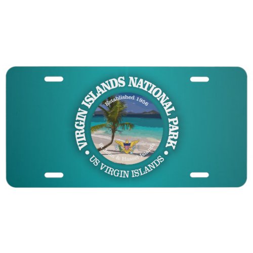 Virgin Islands NP2 License Plate