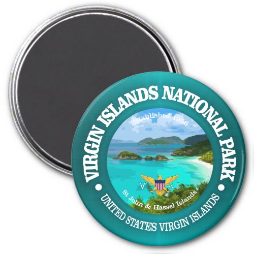 Virgin Islands NP Magnet