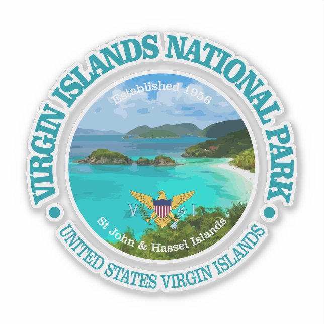 Virgin Islands NP Sticker (Front)