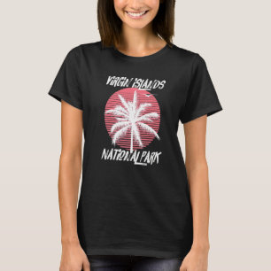 Virgin Islands Palm tree National Park St. John Sa T-Shirt