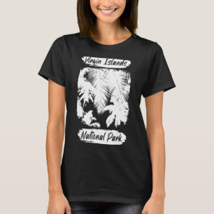 Virgin Islands Palm tree St John National Park Sai T-Shirt