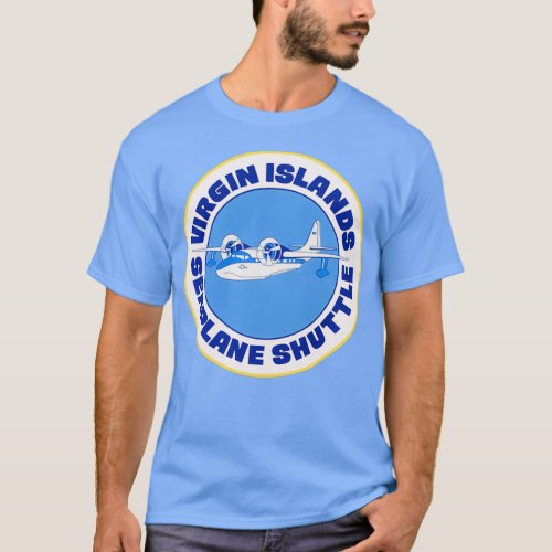 Virgin Islands Seaplane Shuttle T_Shirt