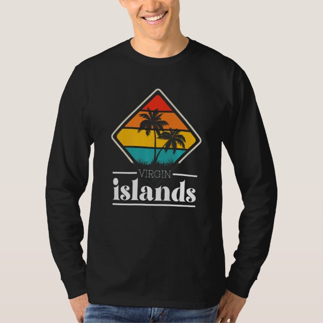 Virgin Islands St. John National Park Souvenir Bea T-Shirt (Front)