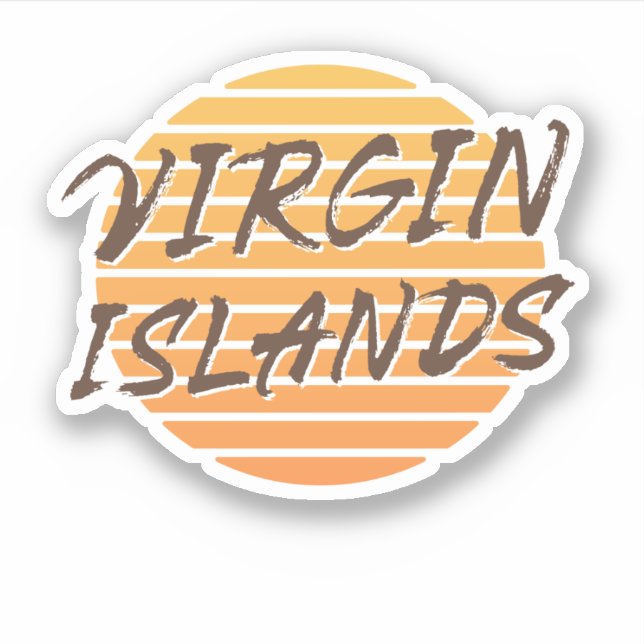 Virgin Islands Sticker (Front)