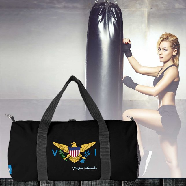 Virgin Islands travel bag, US Virgin Islands flag Duffle Bag (Creator Uploaded)