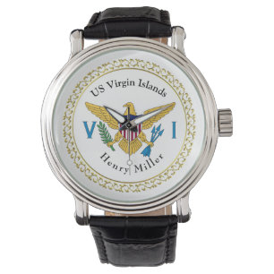 Virgin Islands Tropical Personalize Watch