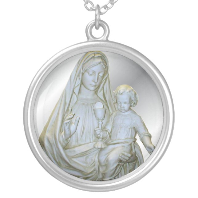 Virgin Mary 1 Necklace (Front)