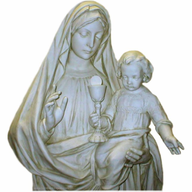 Virgin Mary 1 Photo Sculpture (Front)