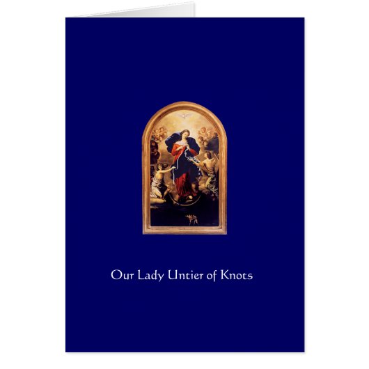 virgin_mary_2, Our Lady Untier of Knots (Front)