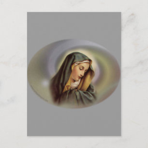 Virgin Mary 2 Postcard