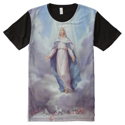 Virgin Mary All-Over-Print Shirt