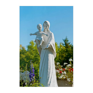 Virgin Mary and Baby Jesus in Remagen Acrylic Print