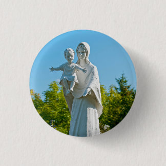 Virgin Mary and Baby Jesus in Remagen Button