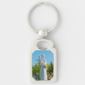 Virgin Mary and Baby Jesus in Remagen Keychain