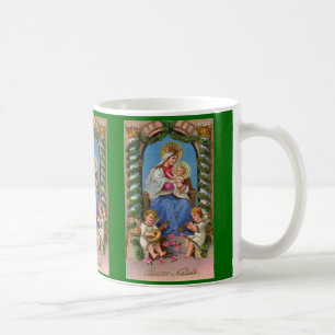 Virgin Mary and Baby Jesus Religious Mug