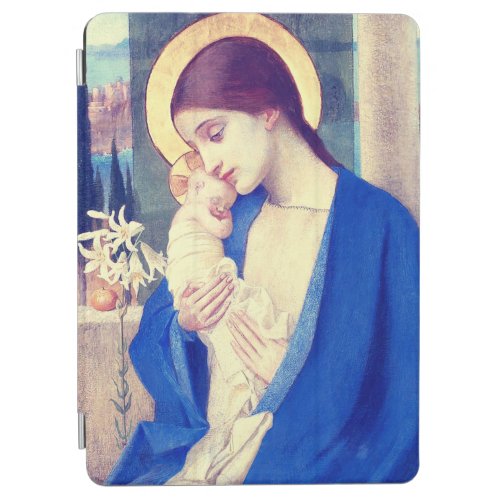 Virgin Mary and Child by Marianne Stokes iPad Air Cover