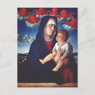Virgin Mary and Child Classic Religious Art Postcard