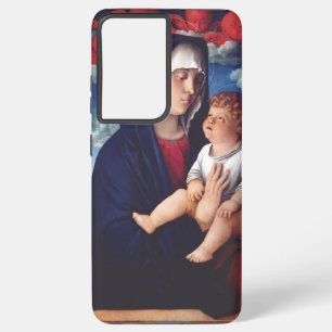 Virgin Mary and Child Classic Religious Art Samsung Galaxy S21+ Case