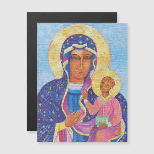 Virgin Mary and Child Jesus Black Madonna Mary