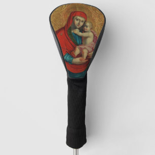 Virgin Mary and Jesus Child by Jan Rombauer Golf Head Cover