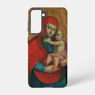 Virgin Mary and Jesus Child by Jan Rombauer Samsung Galaxy S21 Case