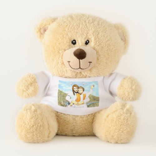 Virgin Mary and the Child Jesus  Teddy Bear