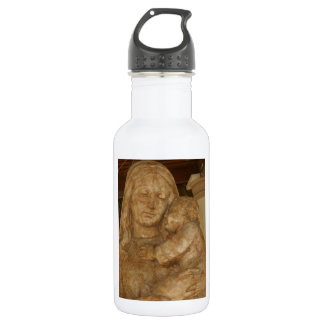 Virgin Mary & Baby Jesus Statue Water Bottle