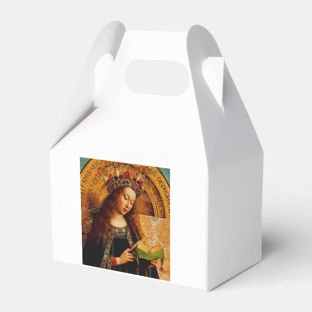 Virgin Mary by Jan van Eyck Favor Boxes (Front Side)