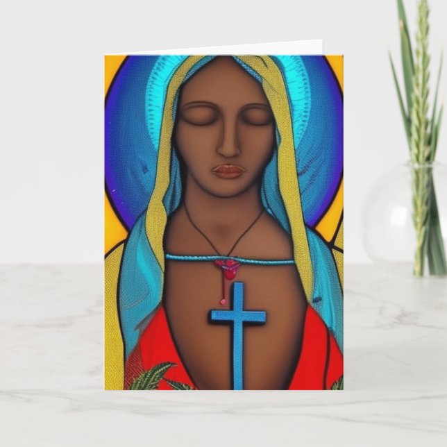 Virgin Mary  Card (Front)