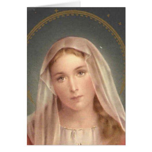 VIRGIN MARY CARDS (Front)