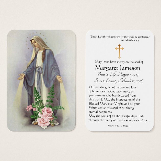 fickinger funeral home business card