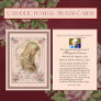 Virgin Mary Catholic Funeral Prayer Holy Card