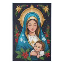 Virgin Mary Christmas Roman Catholic