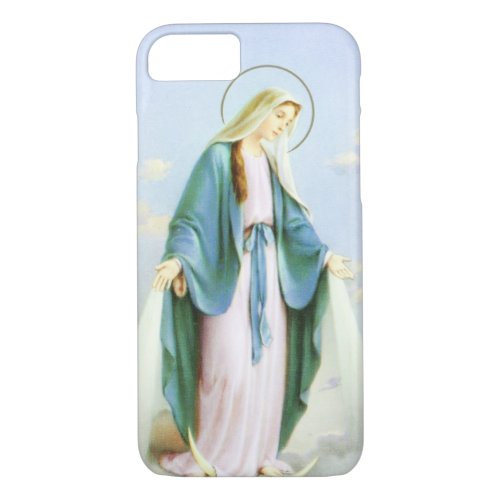 Virgin Mary Crescent Moon iPhone 87 Case