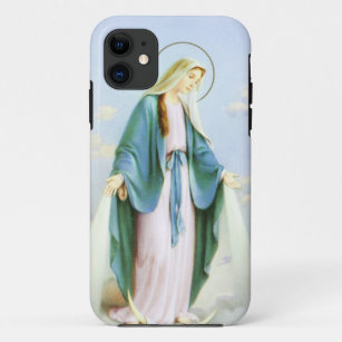 Virgin Mary Crescent Moon iPhone 11 Case